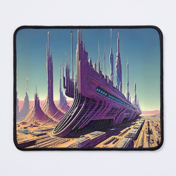 Item preview, Retro-futuristic sci-fi spaceship designed and sold by ArthurVandelay.