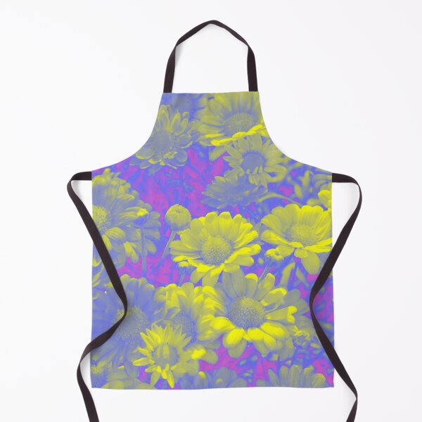 Item preview, Psychedelic Aesthetic Flowers - Daisies in Purple and Yellow designed and sold by Trish Dish.