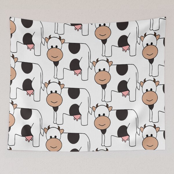 Item preview, Cartoon smiley cow 04 designed and sold by GeoffBeattie.