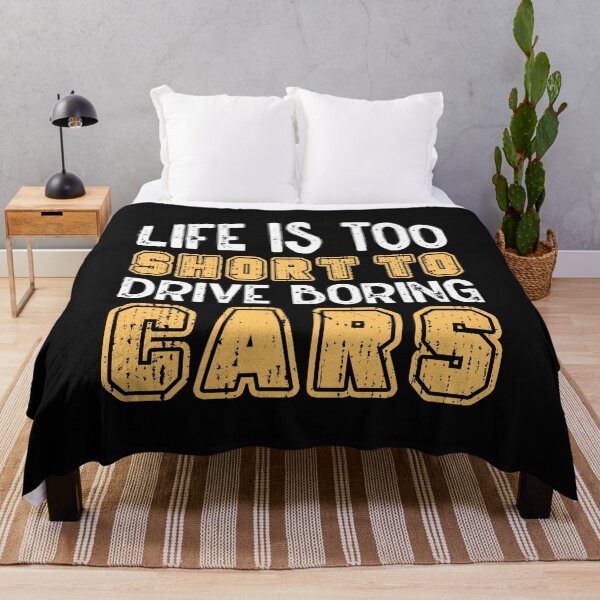 Item preview, Life Is Too Short To Drive Boring Cars Classic Car Lover designed and sold by woormle.