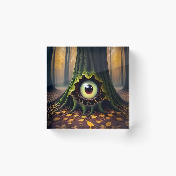 Item preview, Tree with a big eye designed and sold by MadinaFatt.
