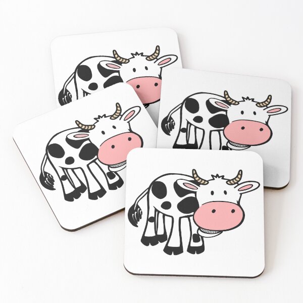 Item preview, Cartoon smiley cow 05 designed and sold by GeoffBeattie.