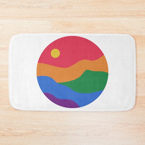 Item preview, Subtle pride landscape designed and sold by Allie Rockhill.