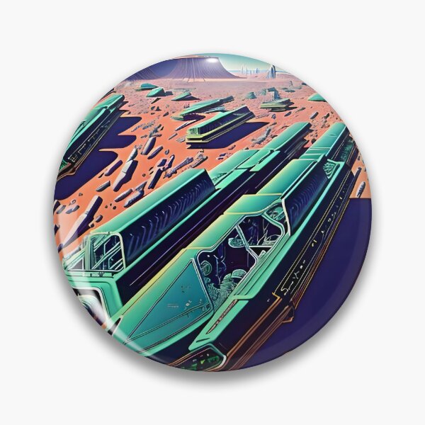Item preview, Retro-futuristic sci-fi spaceship designed and sold by ArthurVandelay.