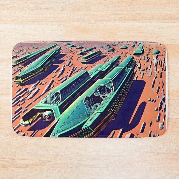 Item preview, Retro-futuristic sci-fi spaceship designed and sold by ArthurVandelay.
