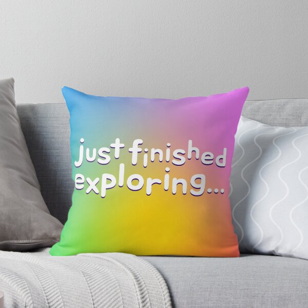 Item preview, Just Finished Exploring designed and sold by Jokertags.