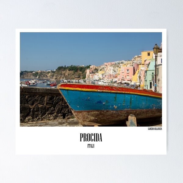 Item preview, Photo print: Procida, Napels, Italy designed and sold by SjoerdLove.