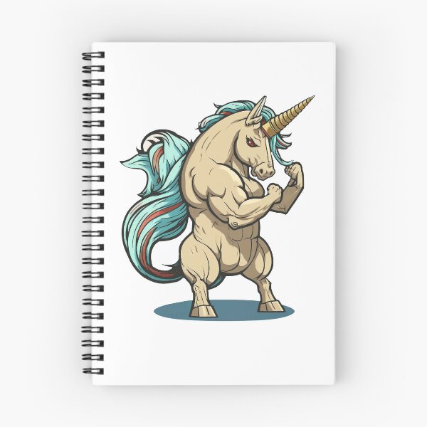 Item preview, Buff Swole unicorn designed and sold by Inky-Spiration.