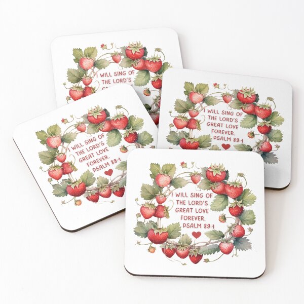 Item preview, Psalm 89:1 - I will sing of the Lord’s great love forever. designed and sold by FlutterByH.