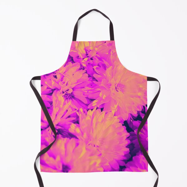 Item preview, Color Trip Flowers in Orange Fuchsia Pink and Purple designed and sold by Trish Dish.