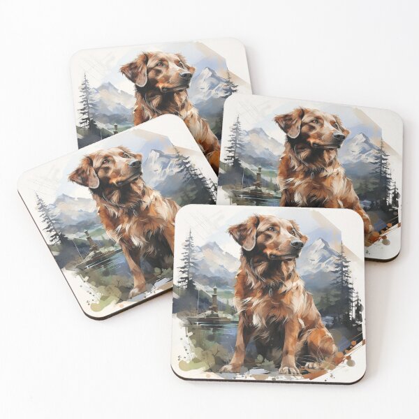 Item preview, Perro y Montaña 06 designed and sold by MarshalsArt.