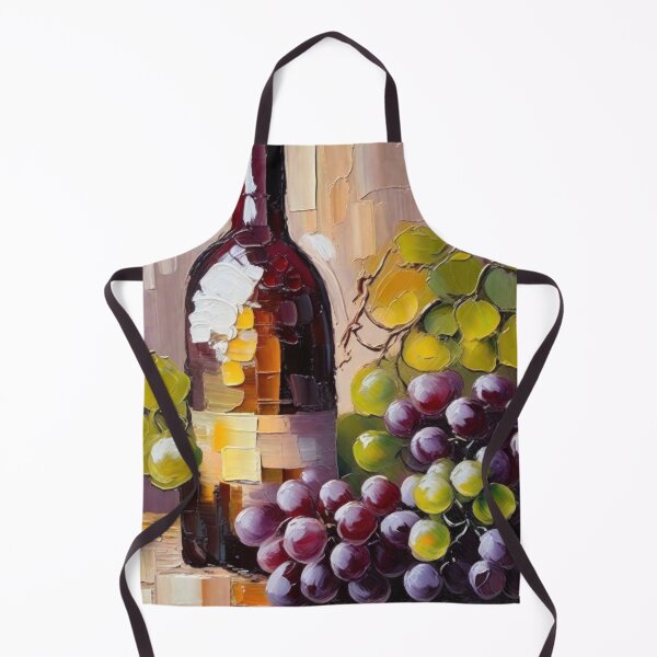 Aperçu de l'œuvre Wine and Grapes créée et vendue par kultomatic.