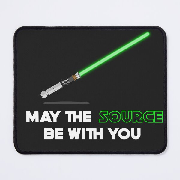 Item preview, May the source be with you designed and sold by Code  Monkeys.