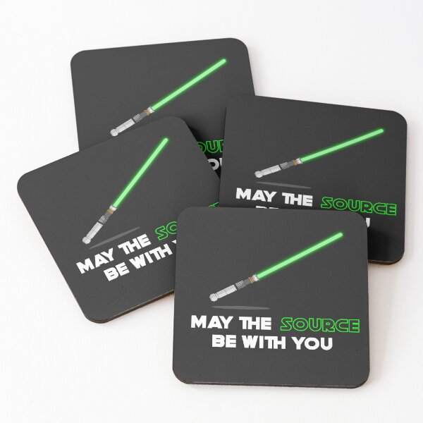 Item preview, May the source be with you designed and sold by Code  Monkeys.