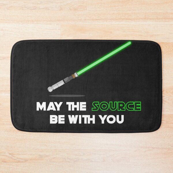Item preview, May the source be with you designed and sold by Code  Monkeys.