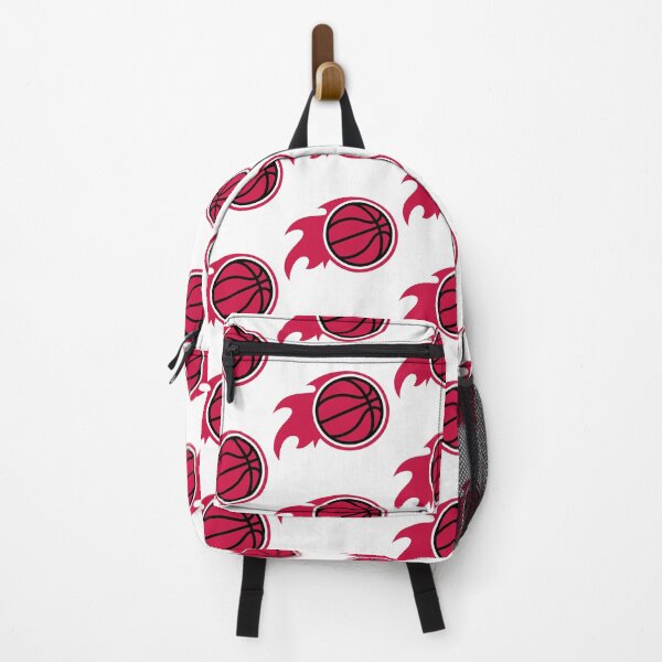 Item preview, Basketball with flames red black designed and sold by Tarroi.
