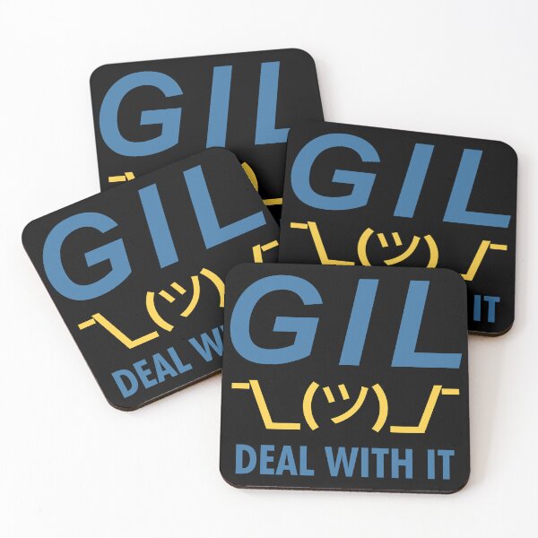 Item preview, GIL Deal With It - Funny Sarcastic Python Programmer Design designed and sold by ramiro.