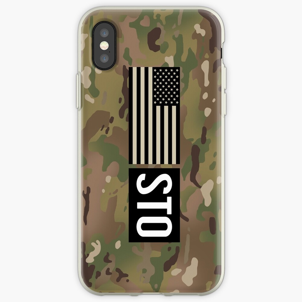 "Military STO" iPhone Case & Cover by MilitaryCandA Redbubble