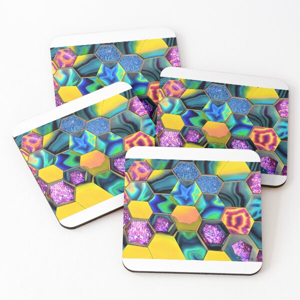Item preview, Hexagon Abstract Vol 6 designed and sold by Artekinium.