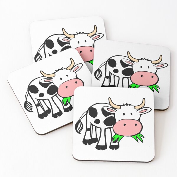 Item preview, Cartoon smiley cow 09 designed and sold by GeoffBeattie.