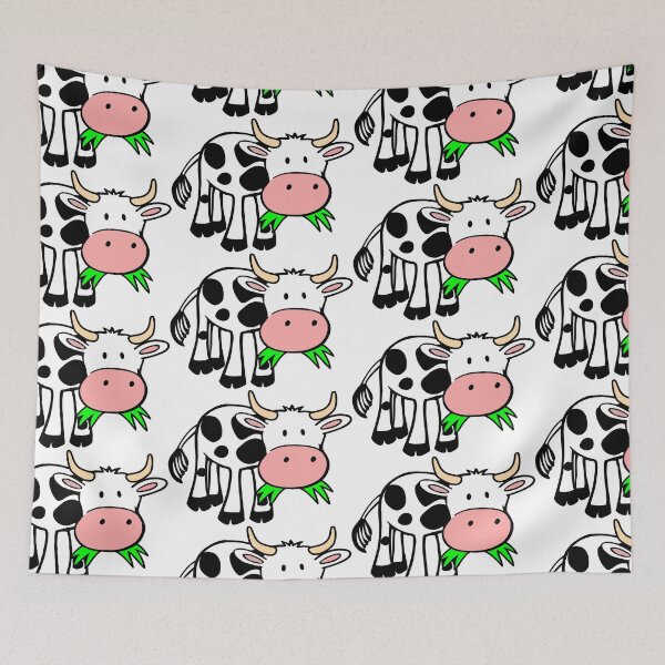 Item preview, Cartoon smiley cow 09 designed and sold by GeoffBeattie.