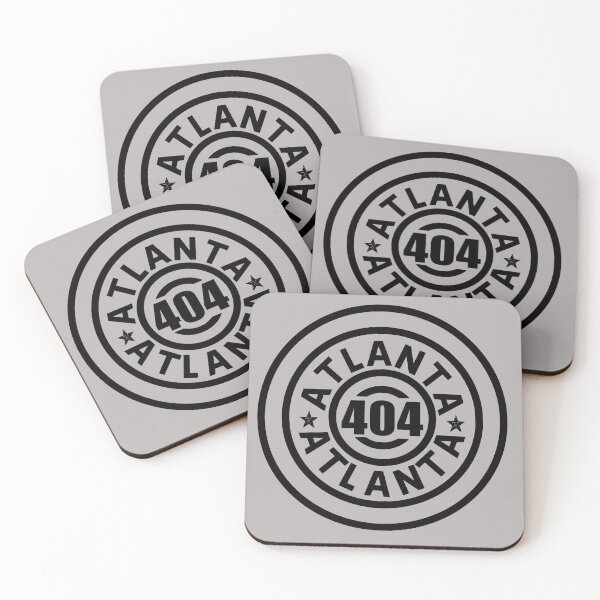 Artikelvorschau, Circle Atlanta black entworfen und verkauft von WillcoPress.