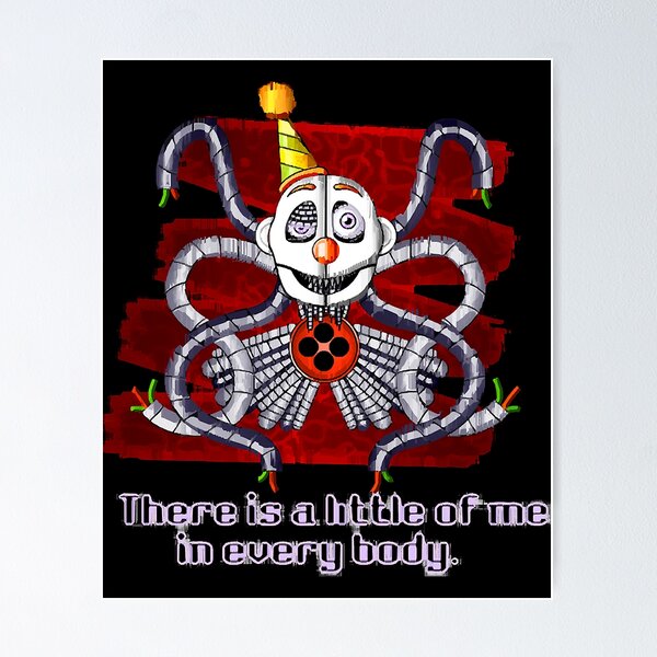 Five Nights at Freddy&amp;amp;#39;s Sister Location - Ennard Metal  Print for Sale by Jobel