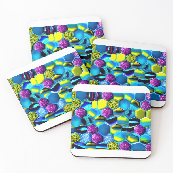 Item preview, Hexagon Abstract Vol 7 designed and sold by Artekinium.