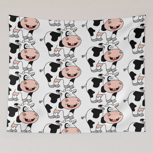 Item preview, Copy of Cartoon smiley cow 10 designed and sold by GeoffBeattie.