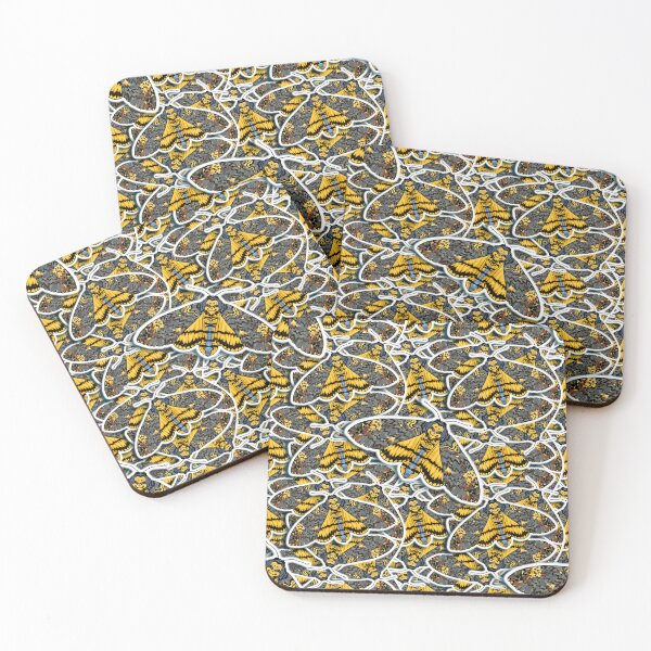 Item preview, Death’s Head Moth sticker explosion  designed and sold by ExtraCaffeine.