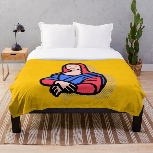 Aperçu de l'œuvre Pop art de la Joconde de Léonard de Vinci créée et vendue par ezps.