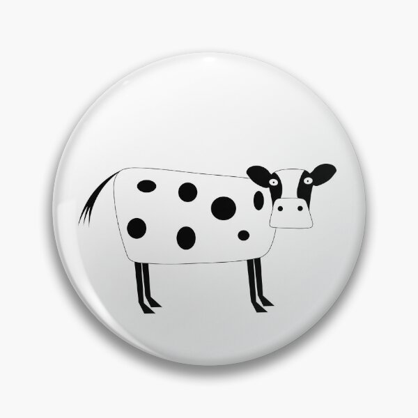 Item preview, Cartoon simple cow 11 designed and sold by GeoffBeattie.