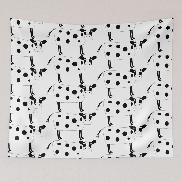 Item preview, Cartoon simple cow 11 designed and sold by GeoffBeattie.