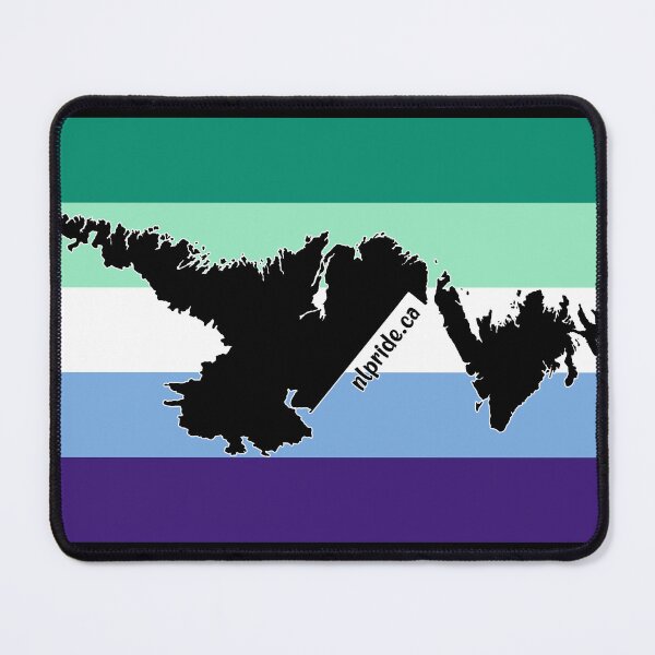 Item preview, Newfoundland & Labrador on Gay MLM Pride Flag (5 Stripes) designed and sold by Jenna Rideout.