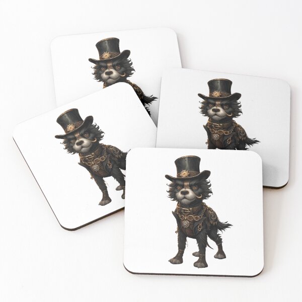 Item preview,  Steam punk dog with hat  designed and sold by Socool101.