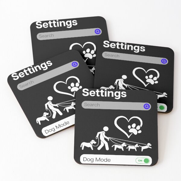Item preview, Dog Mode On Funny Animal Lovers for Dog Mom Dad designed and sold by BunBuntheDog-.