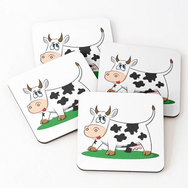Item preview, Cartoon simple happy cow 12 designed and sold by GeoffBeattie.