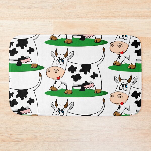 Item preview, Cartoon simple happy cow 12 designed and sold by GeoffBeattie.