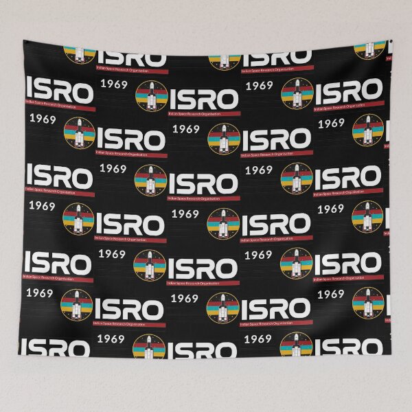 Item preview, Logotipo de la Organización de Investigación Espacial de la India (ISRO) designed and sold by noble-mcafee.