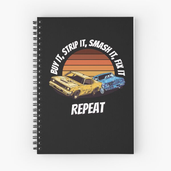 Item preview, Buy It Strip It Smash It Fix It Repeat Demolition Derby  designed and sold by woormle.