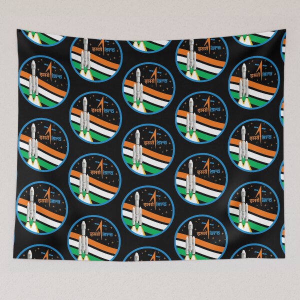 Item preview, Logotipo de la Organización de Investigación Espacial de la India (ISRO) designed and sold by noble-mcafee.