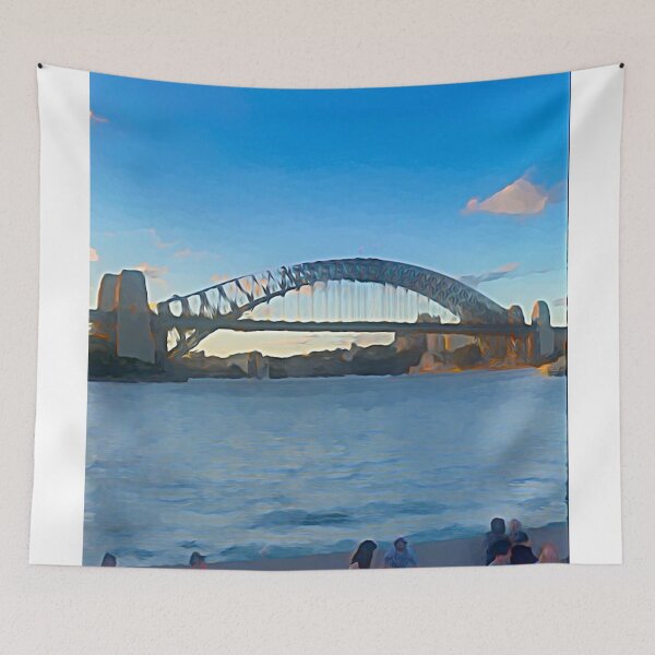 Item preview, Sydney Harbour Bridge - Australia Poster designed and sold by ryanstravels.