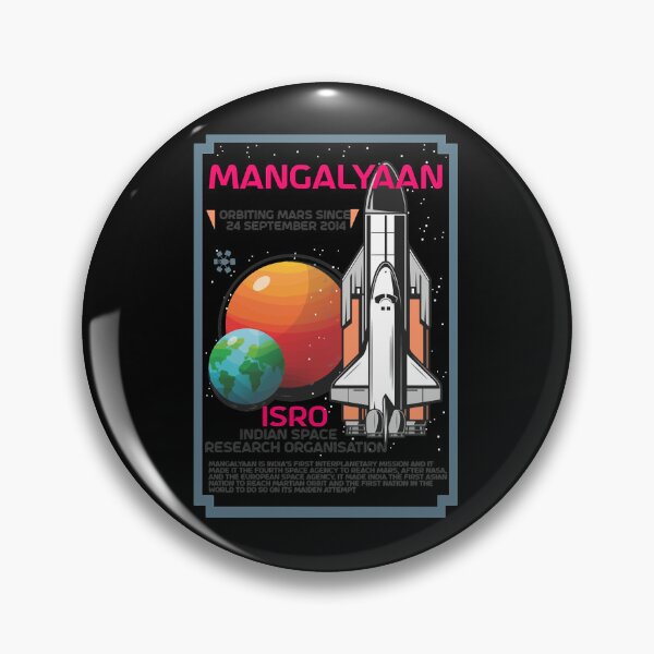 Artikelvorschau, Logo der Indischen Weltraumforschungsorganisation (ISRO). entworfen und verkauft von noble-mcafee.