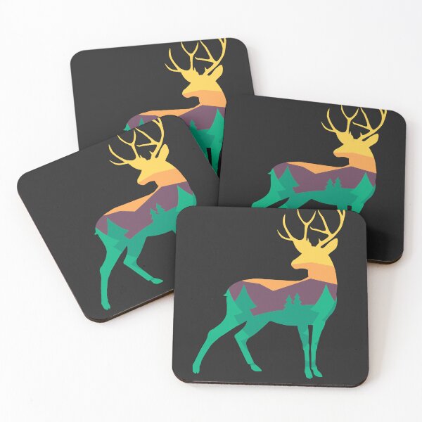 Item preview, Love deer and nature landscape designed and sold by erozzz.