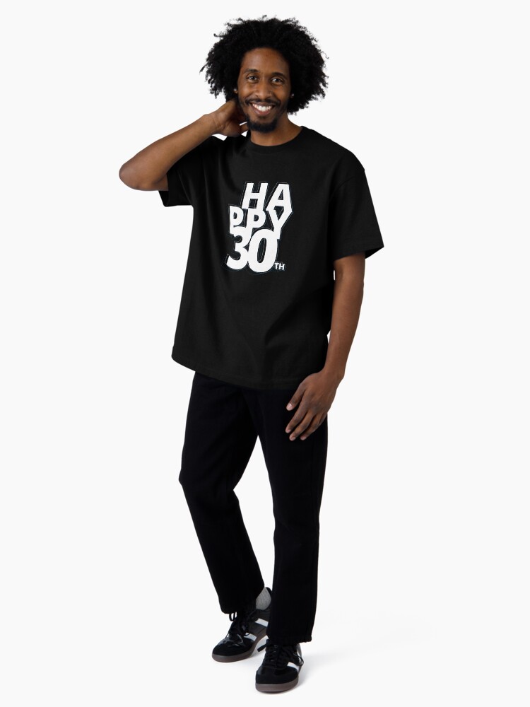Thumbnail 4 of 7, Oversized T-Shirt, happy 30 years designed and sold by FunnyNoMark.