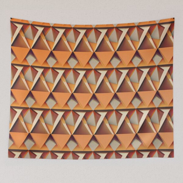 Item preview, Orange silhouette pattern designed and sold by jsebouvi.