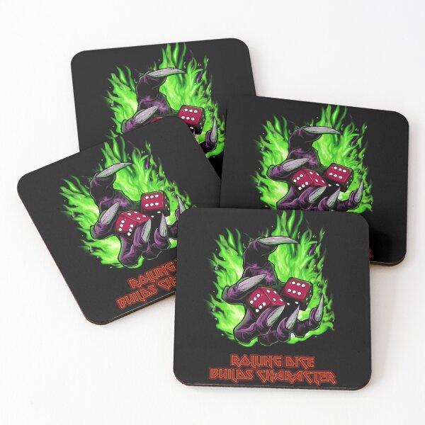 Item preview, Rolling Dice Builds Character designed and sold by SideQuest - Scribbled Chaos!.
