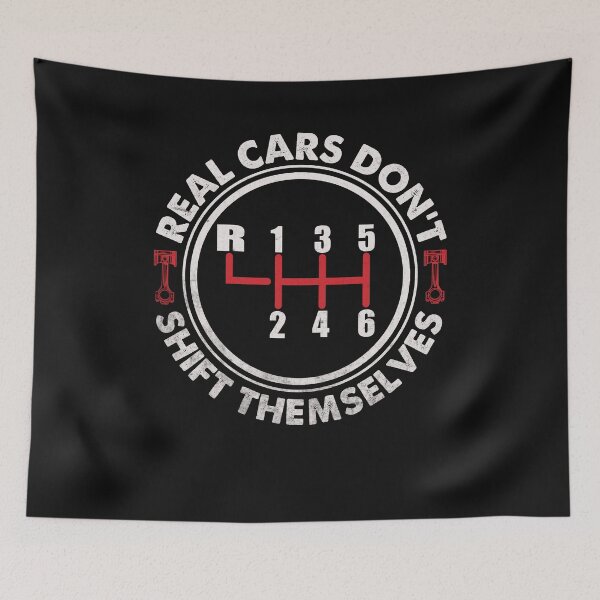 Item preview, Real Cars Don't Shift Themselves Six Speed Drifting designed and sold by woormle.