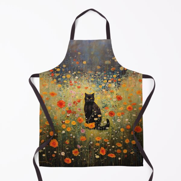 Item preview, Gustav Klimt Style Garden Cat designed and sold by sophiesdesigns53.