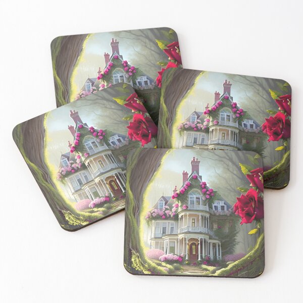 Item preview, A wonderful Flower World Fantasy Garden designed and sold by PixieDustAIArt.